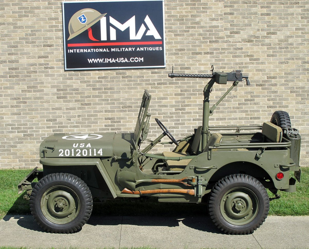 Original U.S. WWII 1945 Ford GPW Jeep & Accessories- Fully Restored Original Items