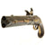 Original German Over and Under Flintlock Pistol by Frey of Munchen - Circa 1750 Original Items