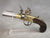 Remarkable Named Cased Double Barrel Flintlock Set from His Majestys Navy Circa 1808 Original Items