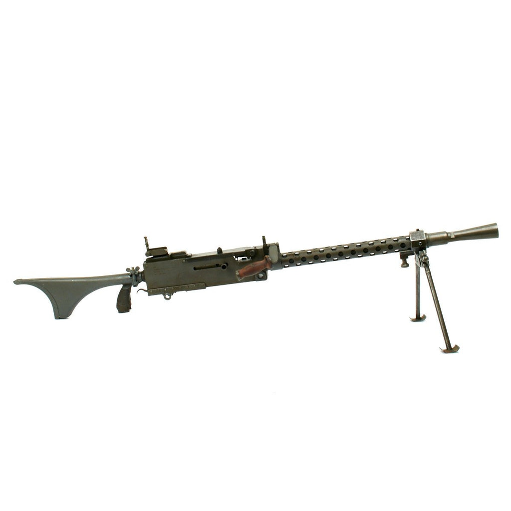 Original U.S. WWII Type Browning 1919A6 Display Machine Gun Original Items