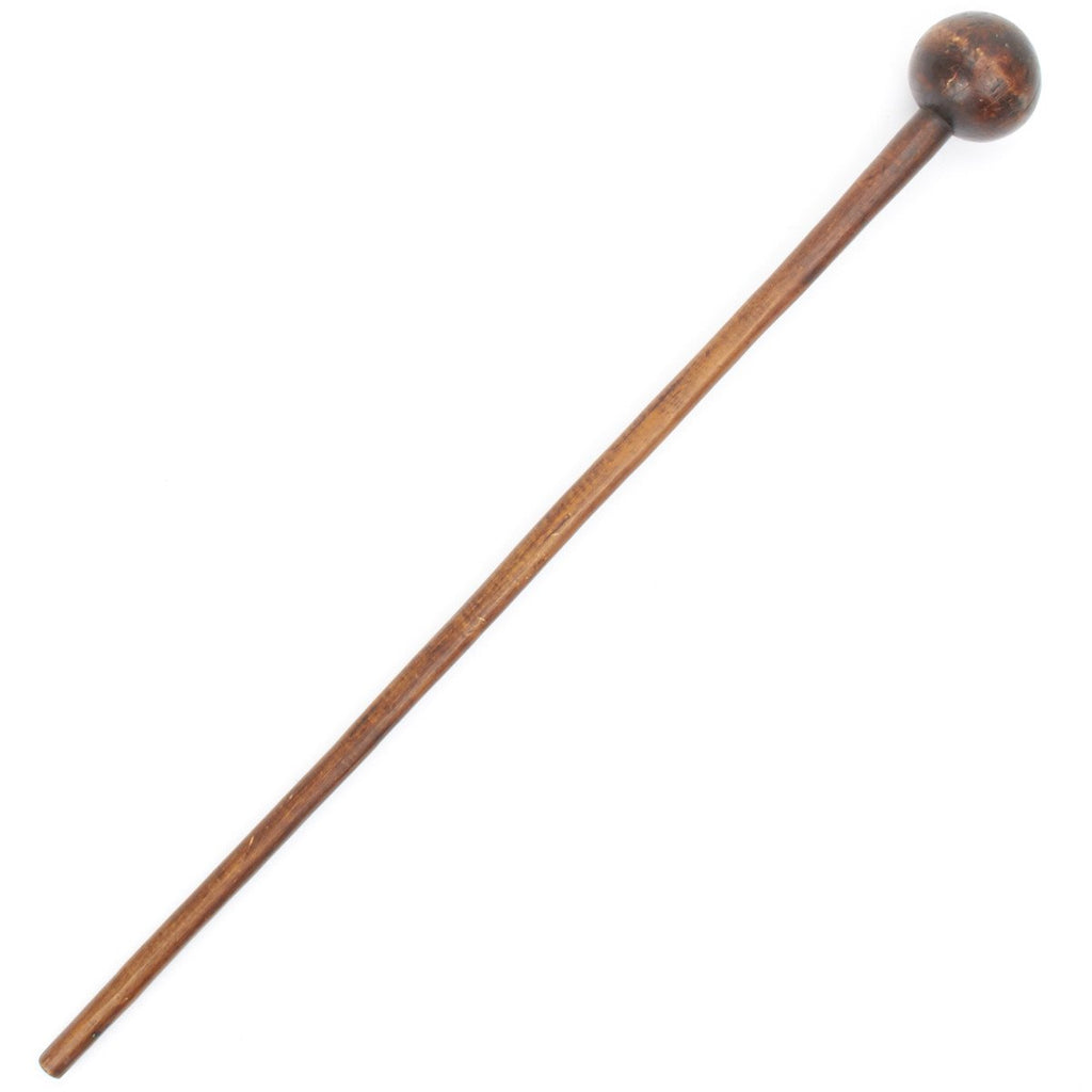 Original Victorian Era Zulu Tribe Root Ball Knobkerrie War Club Original Items