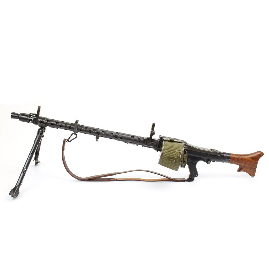 Original German WWII MG 34 Display Machine Gun with Accessories- Marked dot, Dated 1944 Original Items