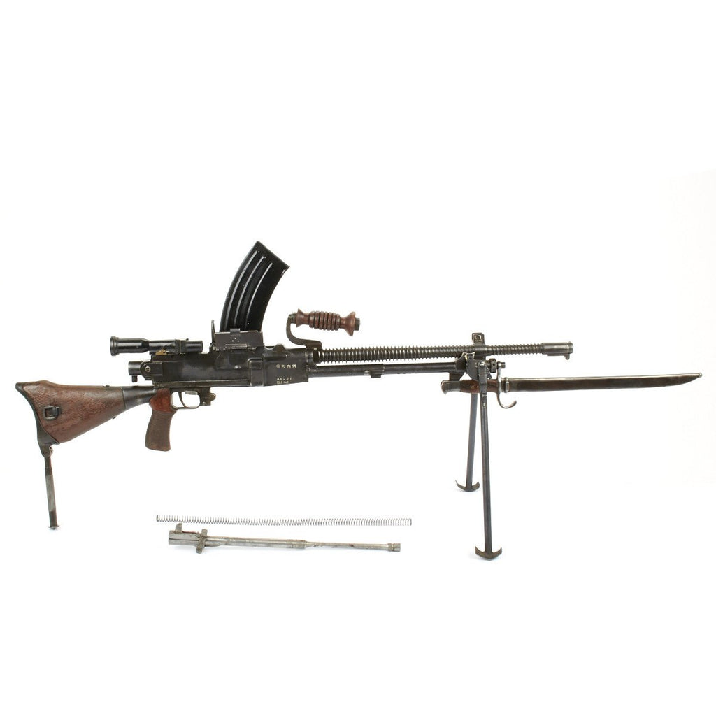 Original WWII Japanese Type 96 Display LMG with Optical Scope - Museum Quality Original Items