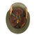 Original Imperial German WWI Refurbished M18 WWI Medic Sanitat Helmet  Stamped Q66 Original Items