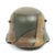 Original Imperial German WWI Refurbished M16 WWI 1st Foot Guards Regiment Camouflage Helmet  Stamped TJ66 Original Items