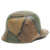 Original Imperial German WWI Refurbished M16 WWI 1st Foot Guards Regiment Camouflage Helmet  Stamped TJ66 Original Items
