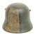 Original Imperial German WWI Refurbished M18 WWI Hand Painted Camouflage Helmet  Stamped W64 Original Items