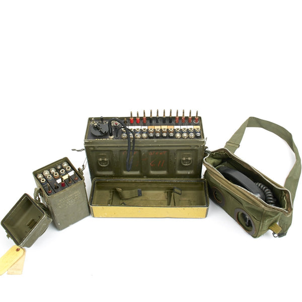 Original U.S. Army Korean War and Vietnam War Field Communications Set ...