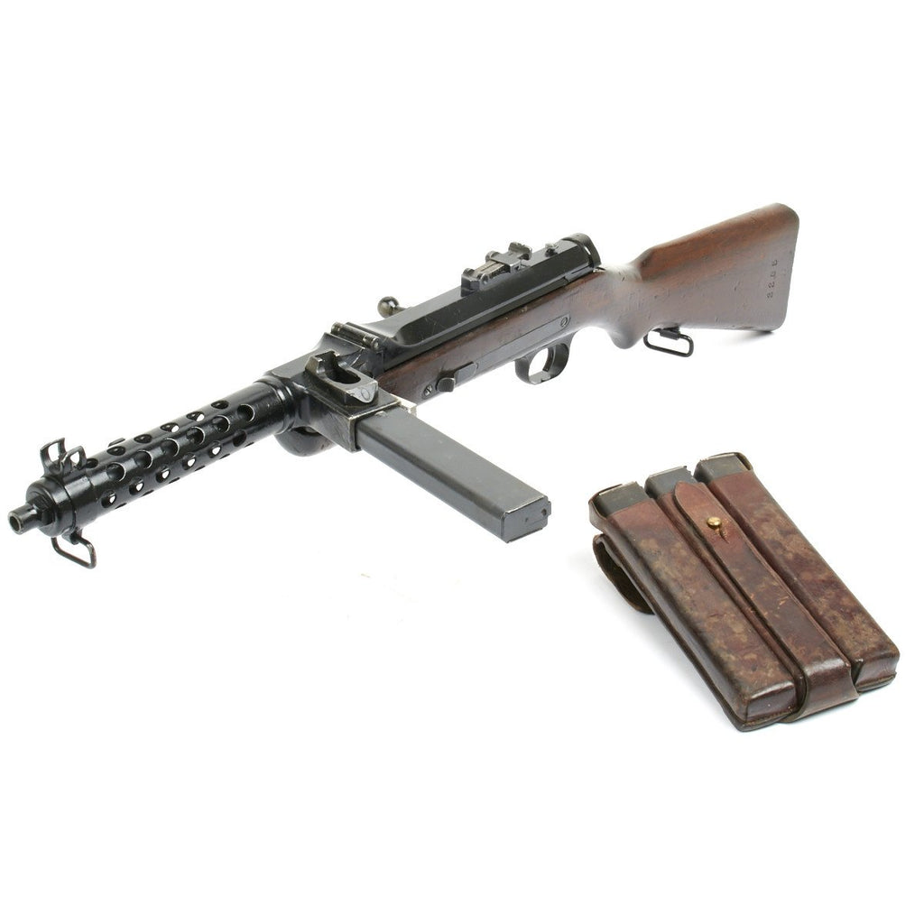 Original German MP34(o) Steyr Solothurn Display SMG with Magazines and Accessories Original Items