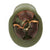 Original German WWI Refurbished M18 Machine Gun Company Camouflage Helmet - Stamped Q66 Original Items