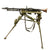 Original German WWII MG 34 Display Machine Gun with WW2 Lafette Mount - Both Dated 1943 Original Items