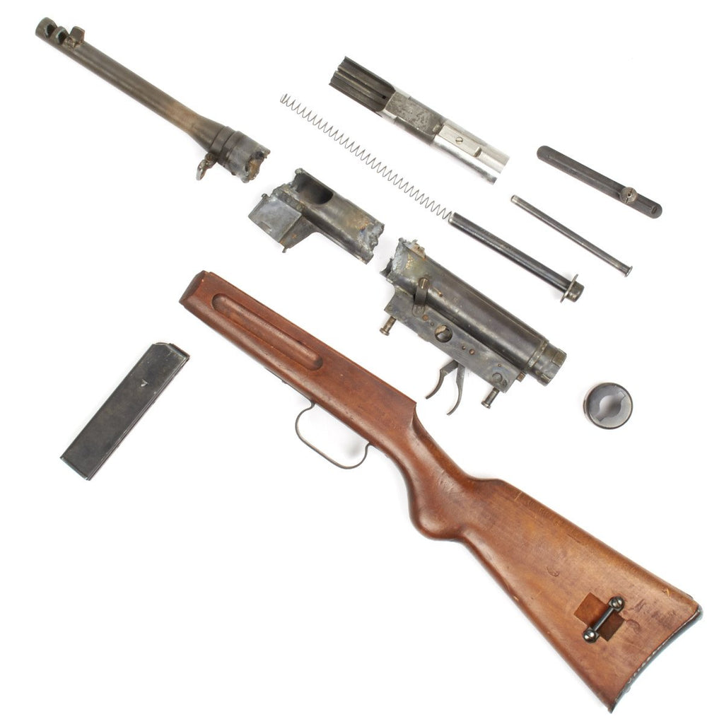 Original WWII Italian Beretta Model 38 Complete Parts Set - Dated 1944 ...