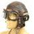 Original British WWII RAF Named Type C Leather Flying Helmet with Mk VIII Goggles Original Items
