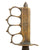 Original U.S. WWI Model 1918 Mark I Trench Knife by L.F. & C with Matching Scabbard- Unissued Original Items