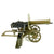 Original Russian Maxim M1910 Fluted Display Machine Gun, Sokolov Mount and Accessories- Dated 1943 Original Items