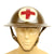 Original British WWII Medic Brodie Mk1 Named Steel Helmet - Dated 1942 Original Items