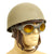 Original WWII British MkI Dispatch Rider's Helmet with Goggles - BMB 1942 Original Items
