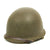 Original WWII 1943 U.S. M1 Schlueter Front Seam Helmet with Capac Manufacturing Co Liner Original Items