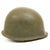 Original WWII 1943 U.S. M1 Schlueter Front Seam Helmet with Capac Manufacturing Co Liner Original Items