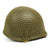 Original WWII U.S. 1942 M1 McCord Front Seam Helmet with Westinghouse Liner Original Items