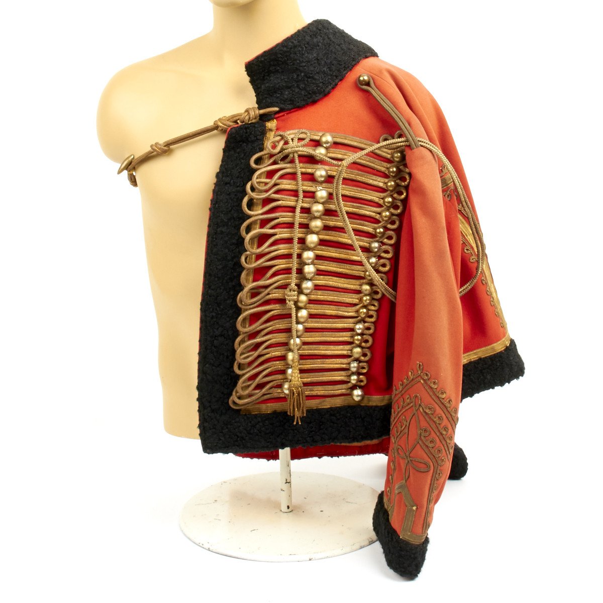 Original 19th Century European Hussar Officer's Pelisse