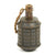 Original WWII Japanese Set with USGI Bring Back Trophy Certificate - Flag, Gas Mask, Type 97 Grenade Original Items