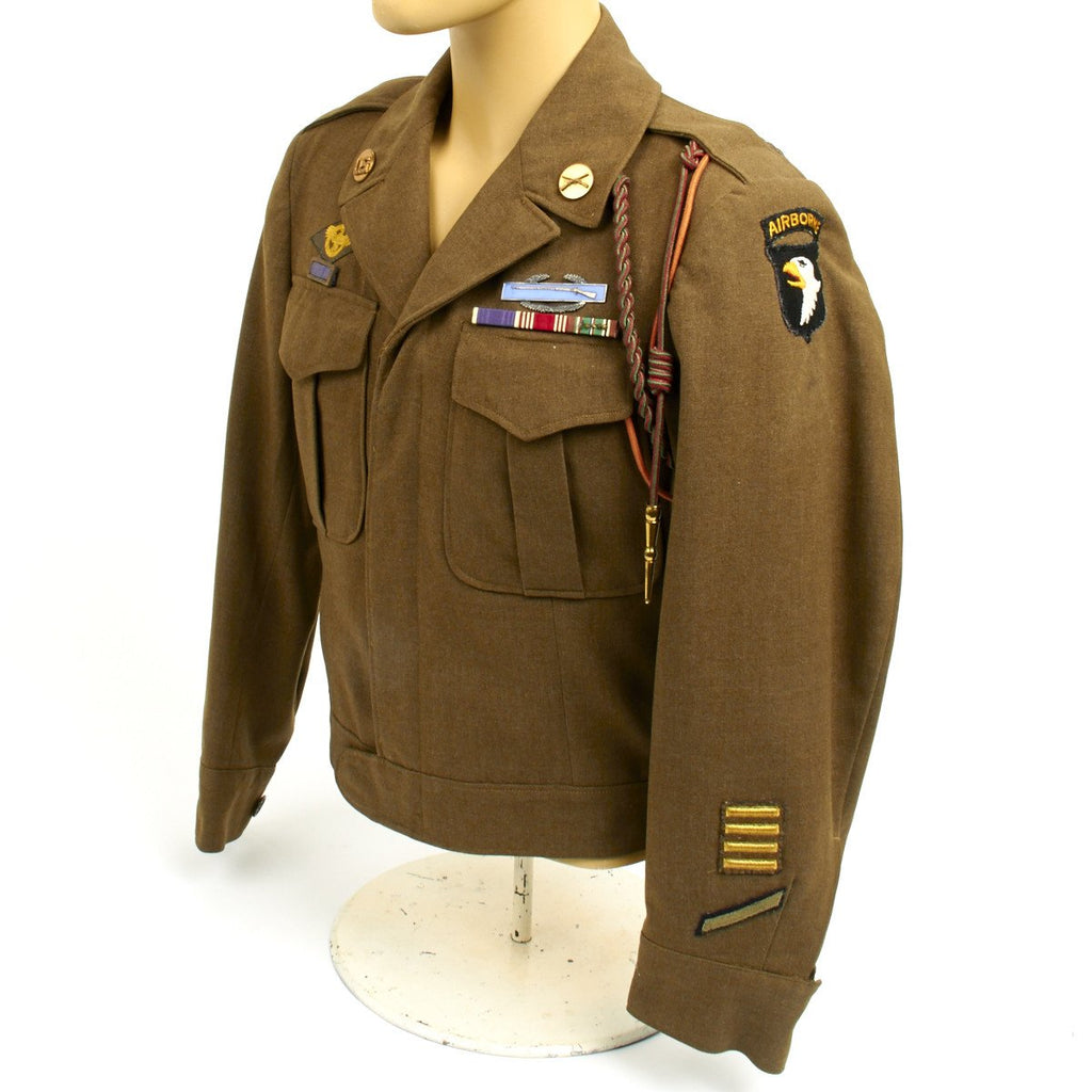Original U.S. WWII 101st Airborne Operation Market Garden Ike Jacket Original Items