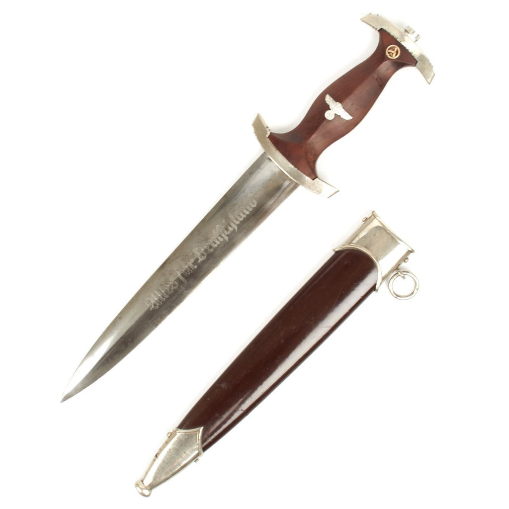 Original German WWII SA Dagger by Puma-Werk Lauterjung & Son Original Items