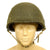 Original WWII U.S. 1942 M1 McCord Front Seam Helmet with Westinghouse Liner Original Items
