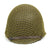 Original WWII U.S. 1943 M1 McCord Front Seam Helmet with CAPAC Liner Original Items