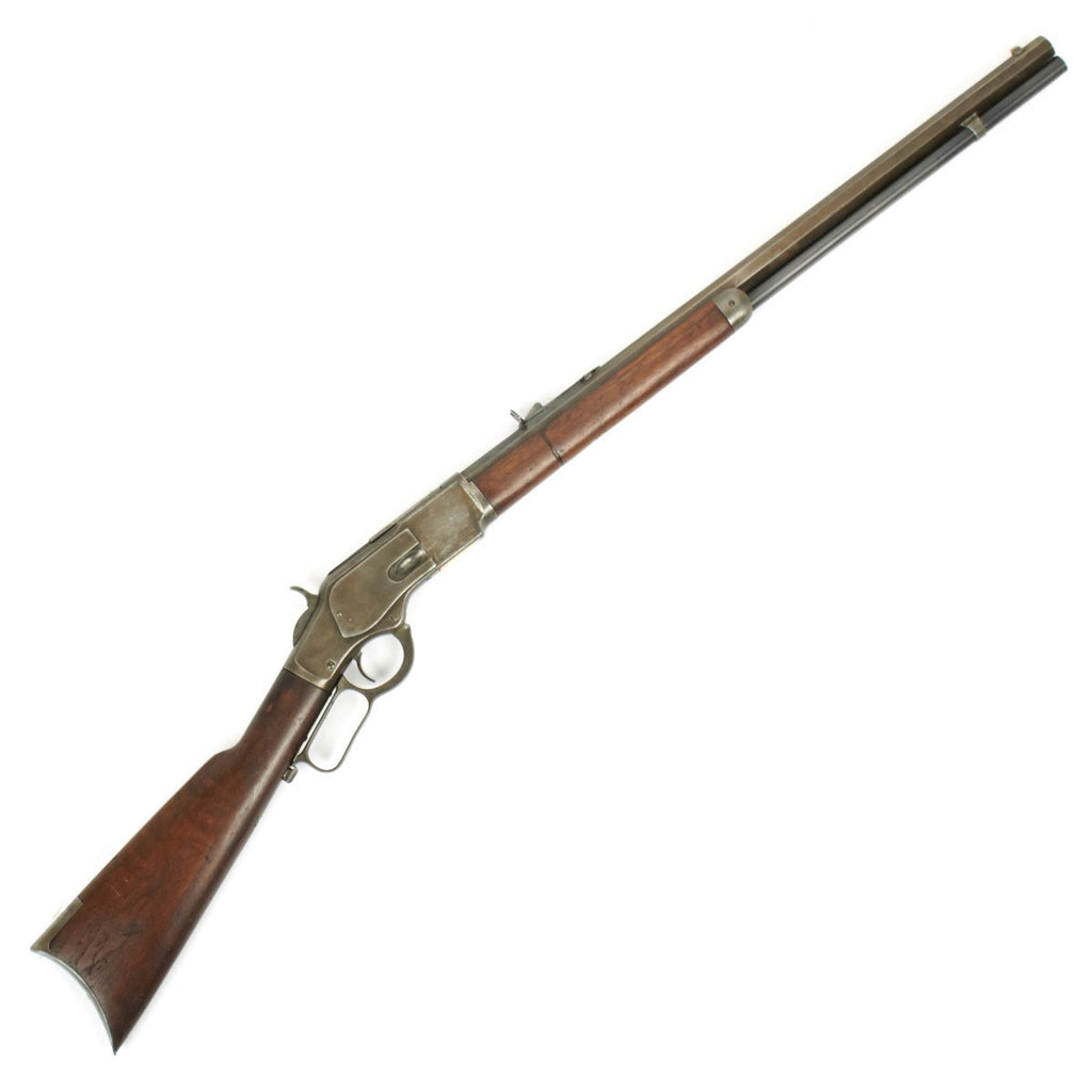 Original U.S. Winchester Model 1873 .44-40 Rifle with Octagonal Barrel - Manufactured in 1893 Original Items