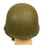 Original WWII U.S. M1 Schlueter Front Seam Helmet with Firestone Tire & Rubber Co Liner Original Items