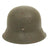 Original German WWII M42 Single Decal Army Helmet - Shell Size 62 Original Items