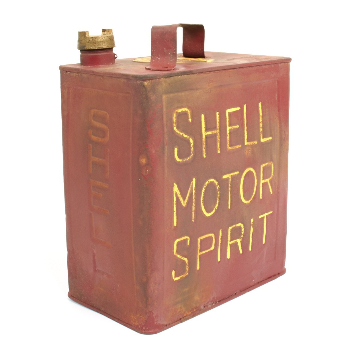 Shell Can Shell Motor Spirit Can