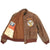 Original U.S. WWII B-25 Bomber 22nd Squadron 7th Bomb Group Named A-2 Flight Jacket (Size 38)- Lieutenant R.P. DU BOIS Original Items