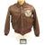 Original U.S. WWII B-25 Bomber 22nd Squadron 7th Bomb Group Named A-2 Flight Jacket (Size 38)- Lieutenant R.P. DU BOIS Original Items