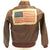 Original U.S. WWII B-25 Bomber 22nd Squadron 7th Bomb Group Named A-2 Flight Jacket (Size 38)- Lieutenant R.P. DU BOIS Original Items