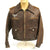 Original German WWII Luftwaffe Officer Leather Flight Jacket Original Items