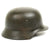 Original German WWII Luftwaffe M40 Single Decal Helmet - SE64 Original Items