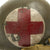 Original U.S. WWII 35th Infantry Named Medic Helmet- U.S. 1942 M1 McCord with Westinghouse Liner Original Items