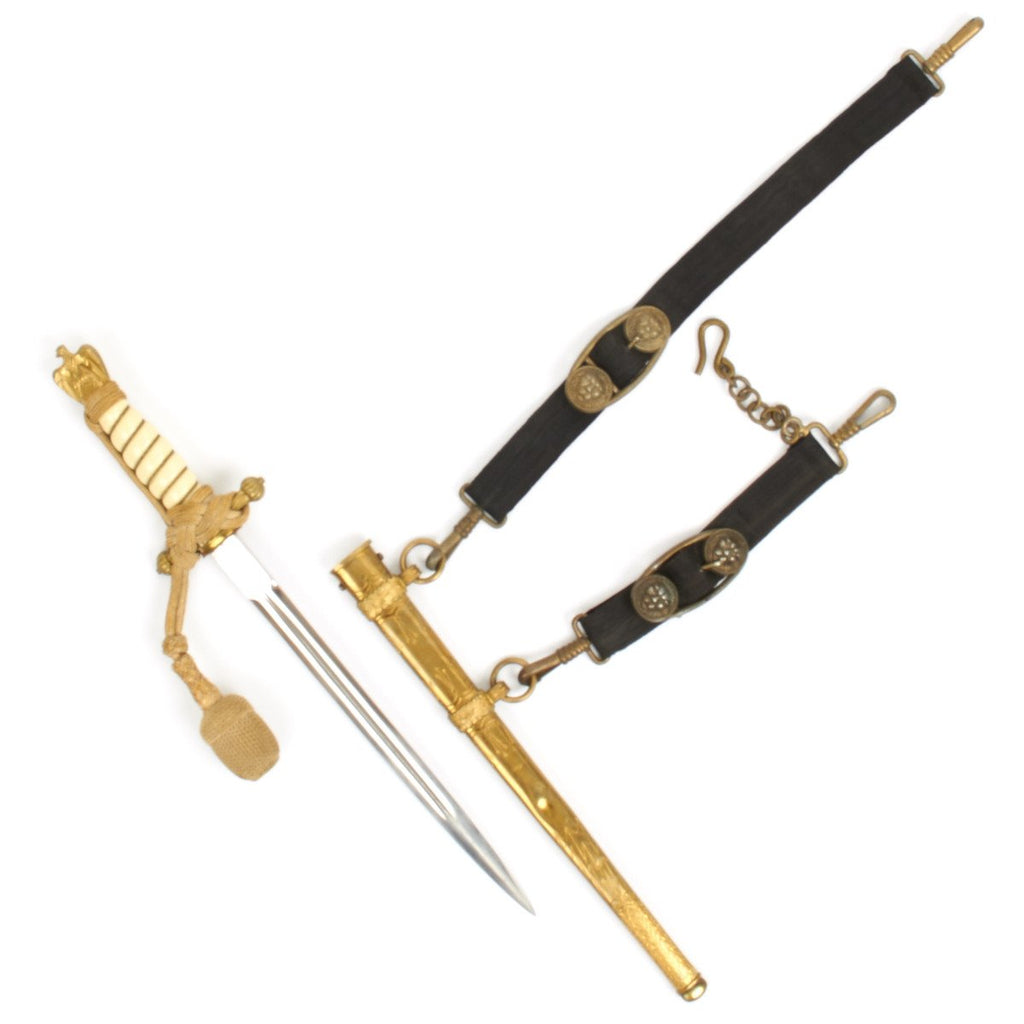 Original WWII German 2nd Model Naval Dagger by WKC Original Items