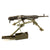 Original German WWII ZB 37(t) Display Machine Gun with Rare Anti-Aircraft Tripod Original Items