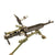 Original German WWII ZB 37(t) Display Machine Gun with Rare Anti-Aircraft Tripod Original Items