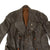 Original German WWII Kradmantel Brown Leather Greatcoat with PRYM Snaps - XL Size Original Items