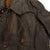 Original German WWII Kradmantel Brown Leather Greatcoat with PRYM Snaps - XL Size Original Items