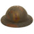Original U.S. WWI M1917 Doughboy Helmet of the 1st Infantry Division Textured Camouflage - The Big Red One Original Items