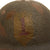 Original U.S. WWI M1917 Doughboy Helmet of the 1st Infantry Division Textured Camouflage - The Big Red One Original Items