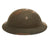 Original U.S. WWI M1917 Doughboy Helmet of the 1st Infantry Division Textured Camouflage - The Big Red One Original Items