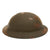 Original U.S. WWI M1917 Doughboy Helmet of the 1st Infantry Division Textured Camouflage - The Big Red One Original Items