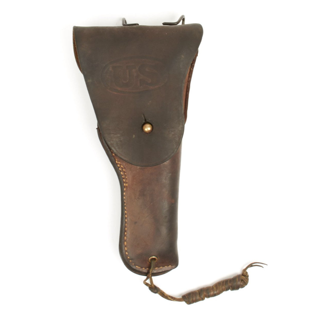 Original U.S. WWII .45 M1916 Boyt 1942 Dated Leather Holster Original Items